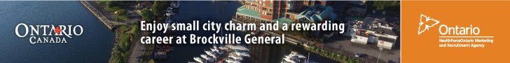 Enjoy small city charm and a rewarding career at Brockville General